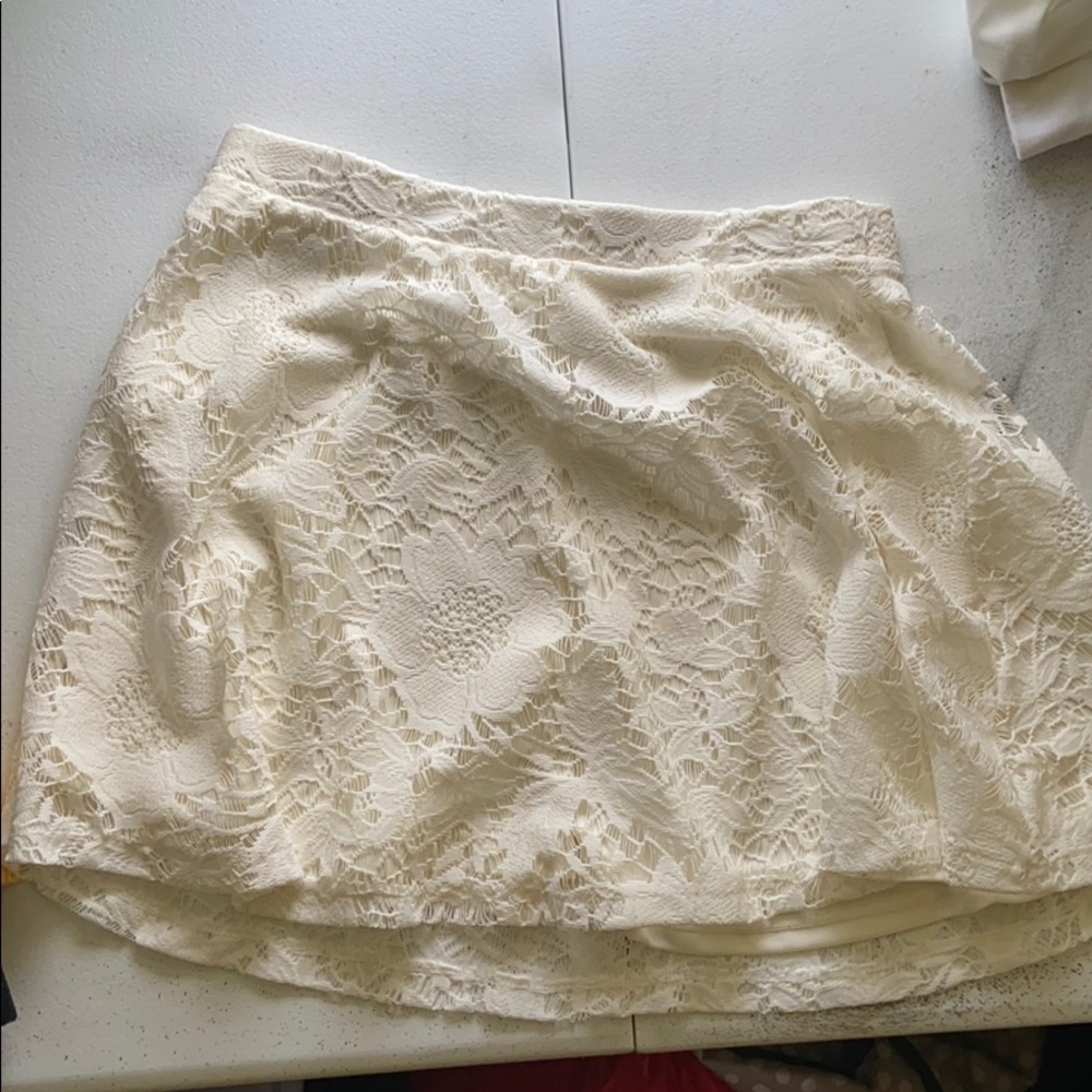 Aeropostale Lacy Skater Skirt